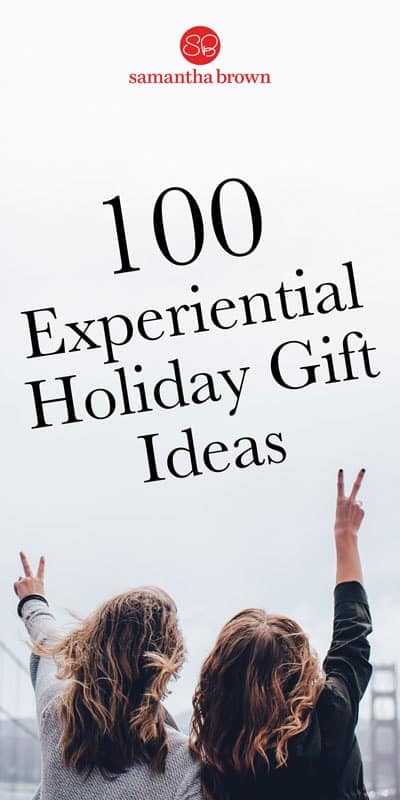 ‘Tis the season to shop till you drop—but what if this year, you focused on giving experiences instead of material objects? It’s scientifically proven that experiential gifts improve relationships and evoke strong emotional responses. And let’s be honest—do you know anyone who’s ever said, “Gee, I sure wish I had more stuff in my house!”