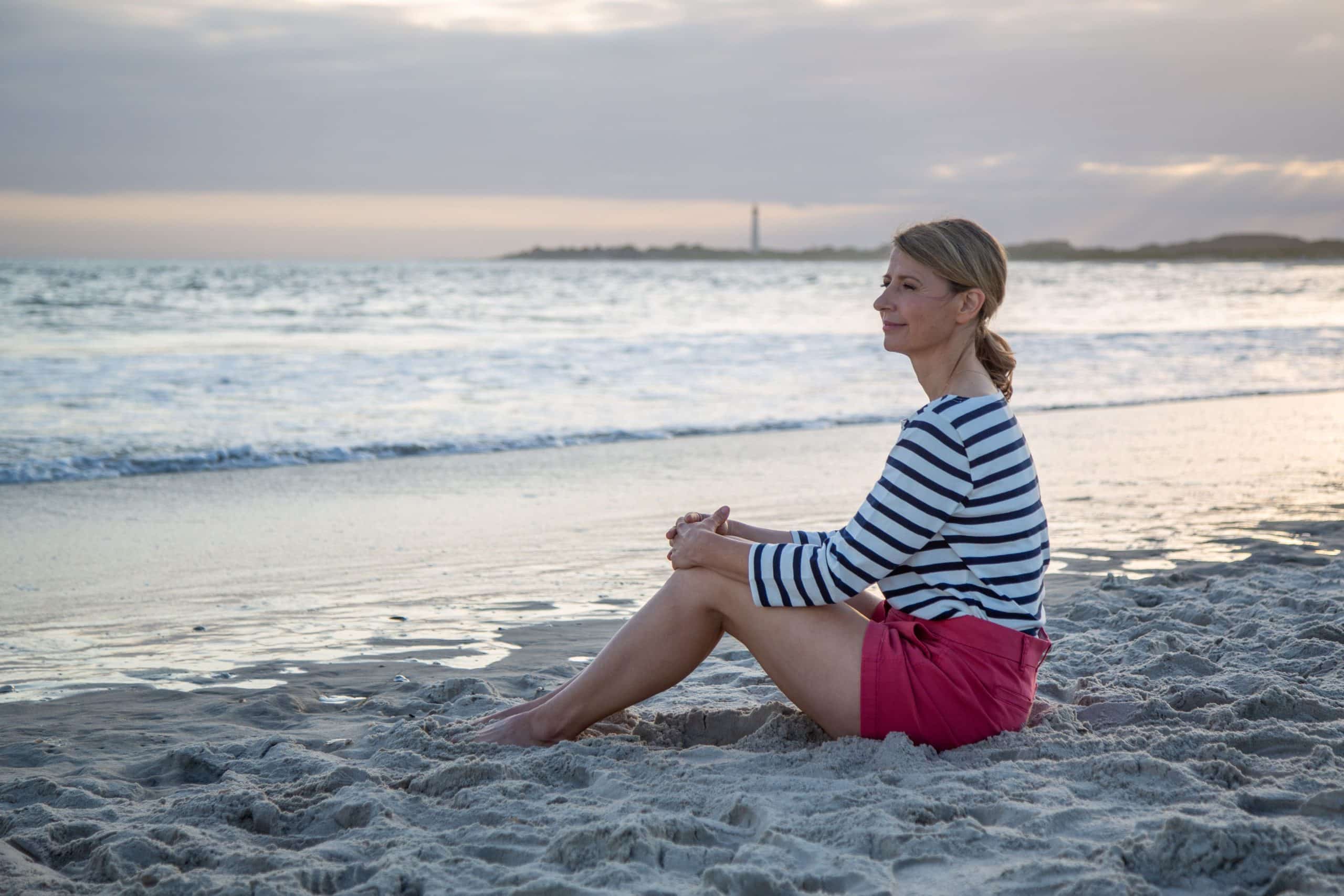 Samantha Brown at the Jersey Shore